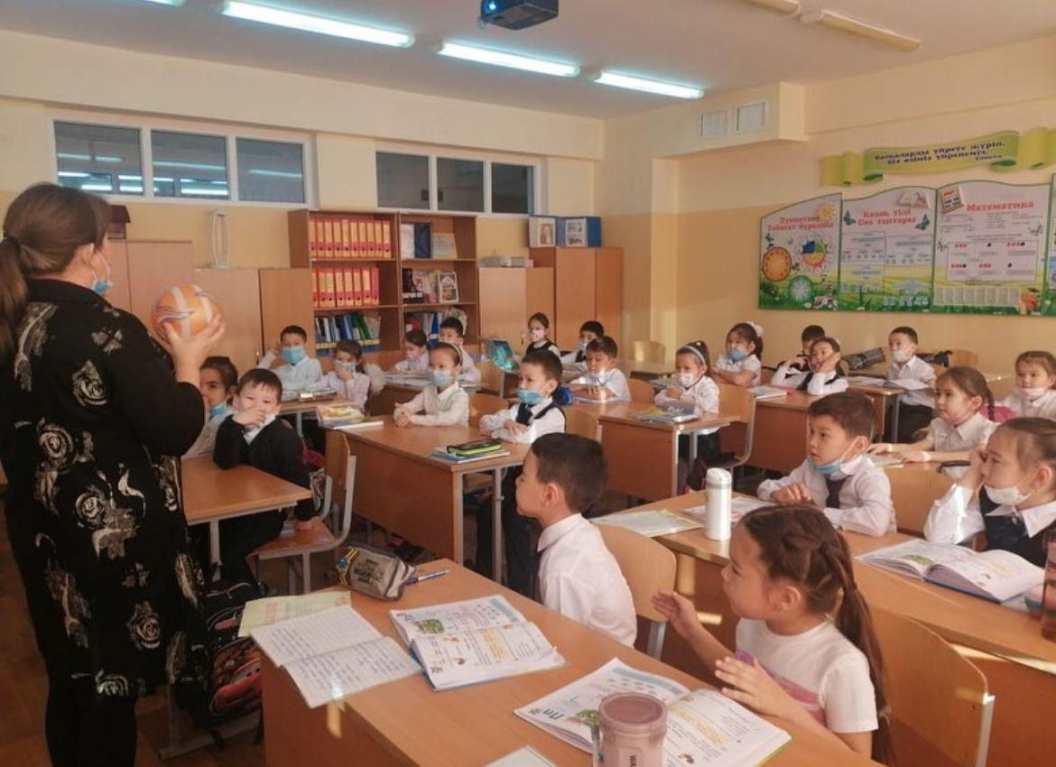 "Балалықтың  бал шағы" атты балалармен өткен  тренинг.