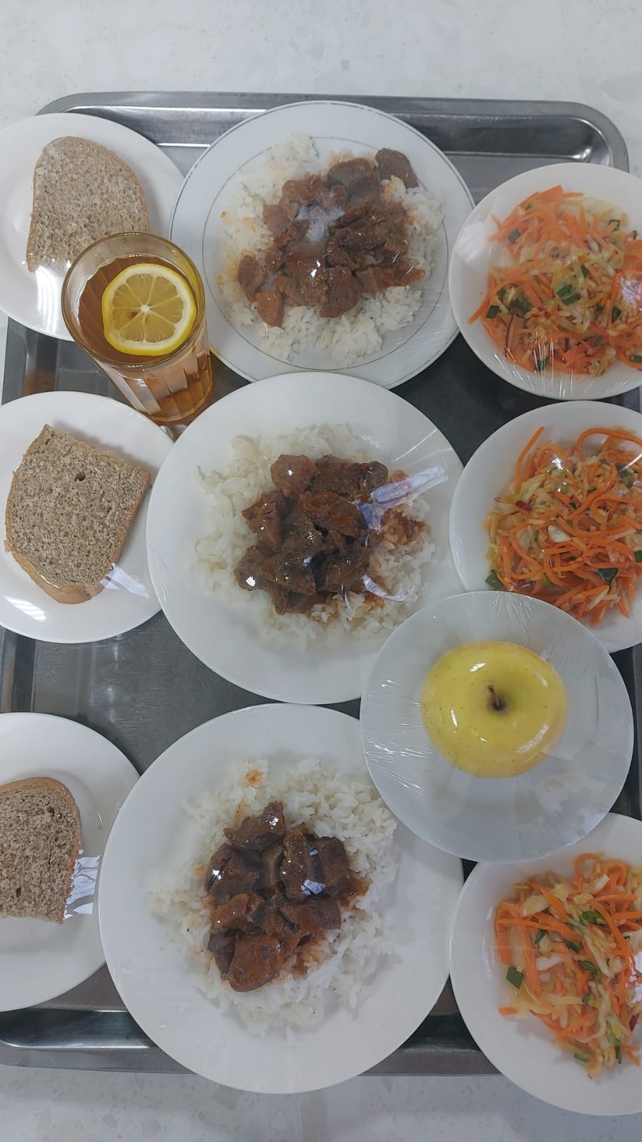 06.12.2023 жылғы 1 апта 3 күнгі тегін тамақ мәзірі