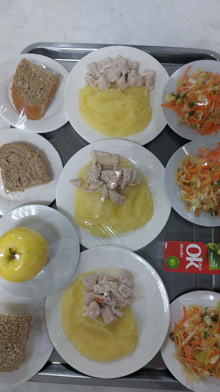 22.12.2023 жылғы 3 апта 5 күнгі тегін тамақ мәзірі