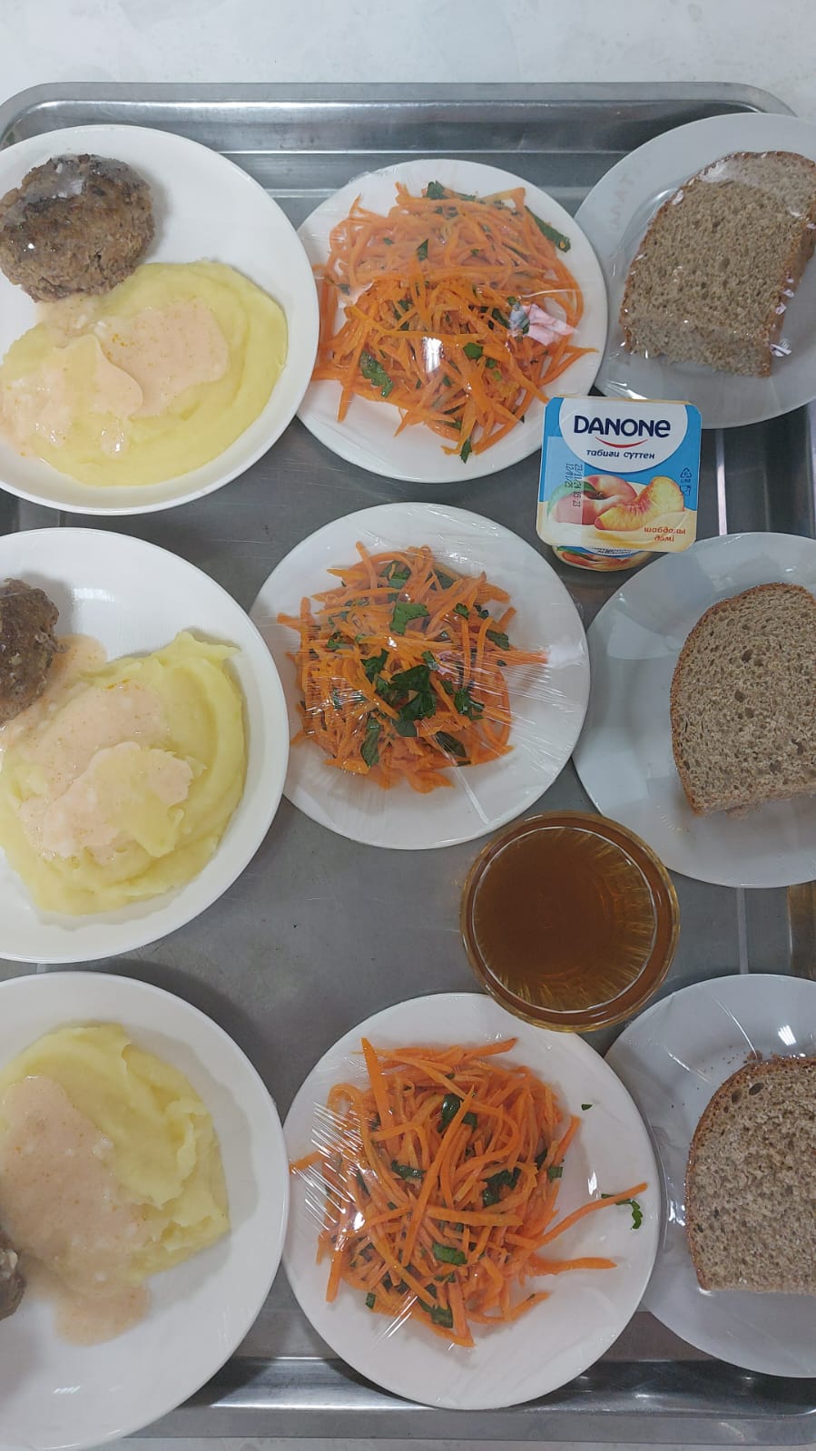 03.12.2024 жылғы 1 апта 2 күнгі тегін тамақ мәзірі