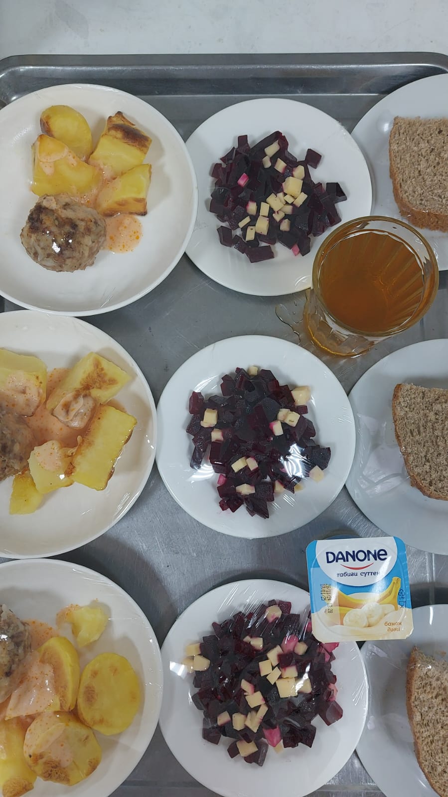 06.12.2024 жылғы 1 апта 5 күнгі тегін тамақ мәзірі