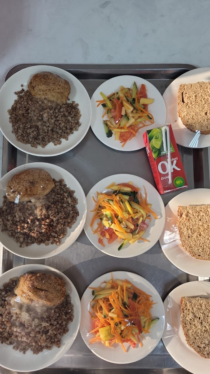 12.02.2025 жылғы 2 апта 3 күнгі тегін тамақ мәзірі