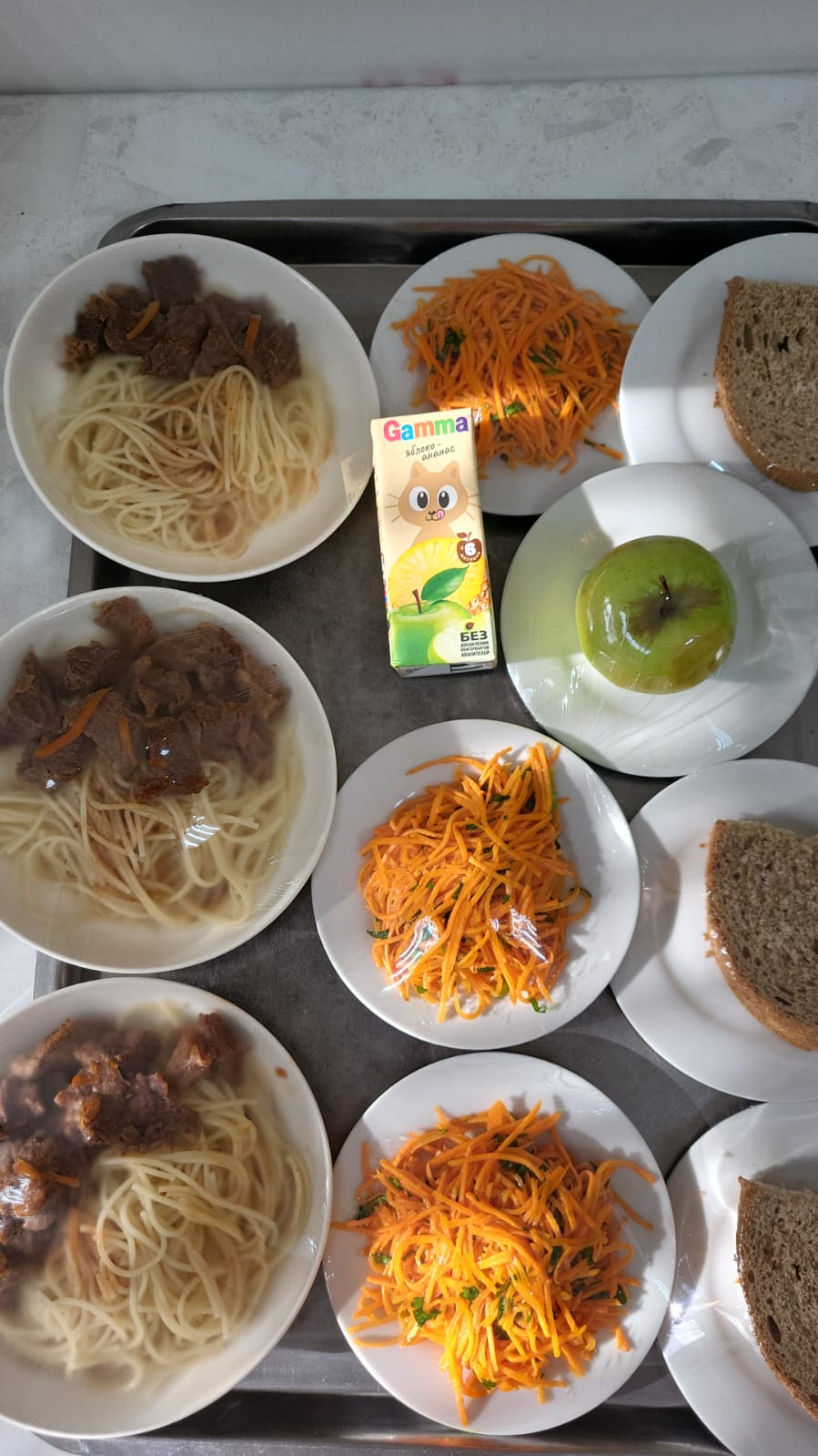 17.03.2025 жылғы 3 апта 1 күнгі тегін тамақ мәзірі