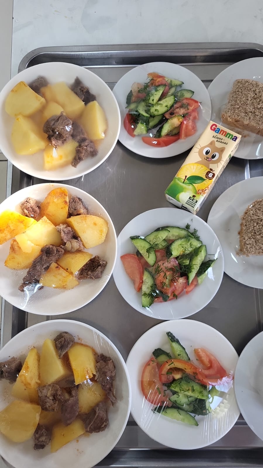 19.03.2025 жылғы 3 апта 3 күнгі тегін тамақ мәзірі