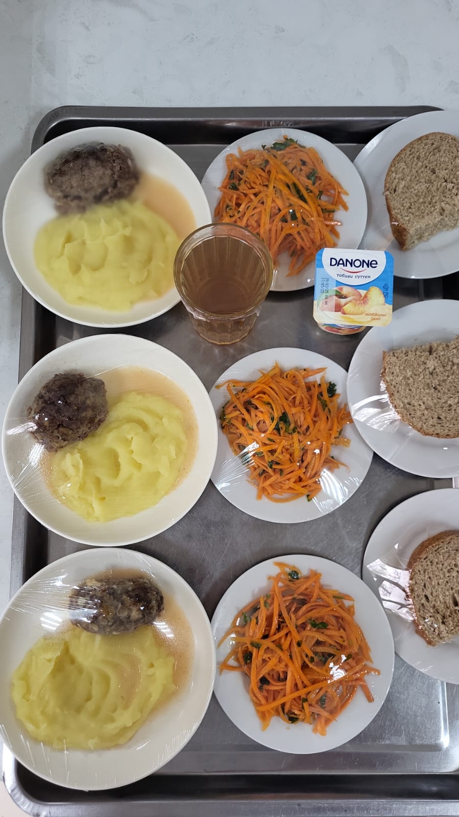 01.04.2025 жылғы 1 апта 2 күнгі тегін тамақ мәзірі