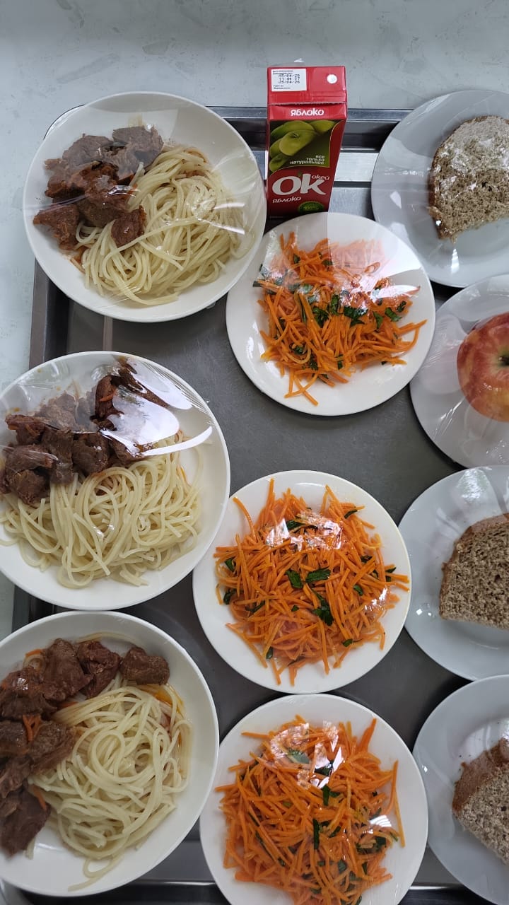 14.04.2025 жылғы 3 апта 1 күнгі тегін тамақ мәзірі