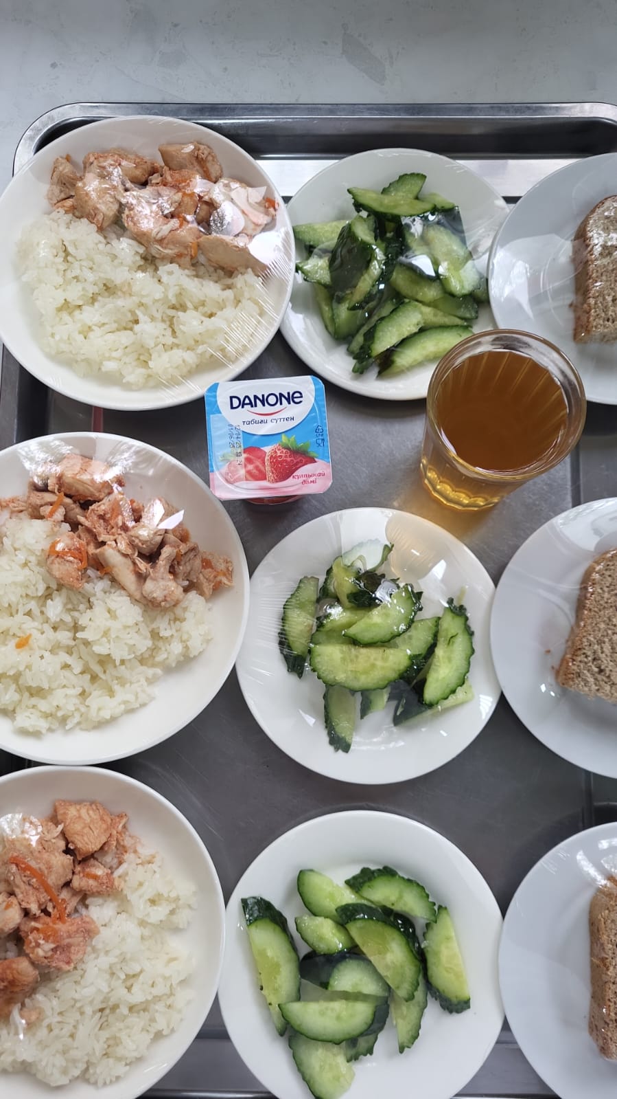 18.04.2025 жылғы 3 апта 5 күнгі тегін тамақ мәзірі