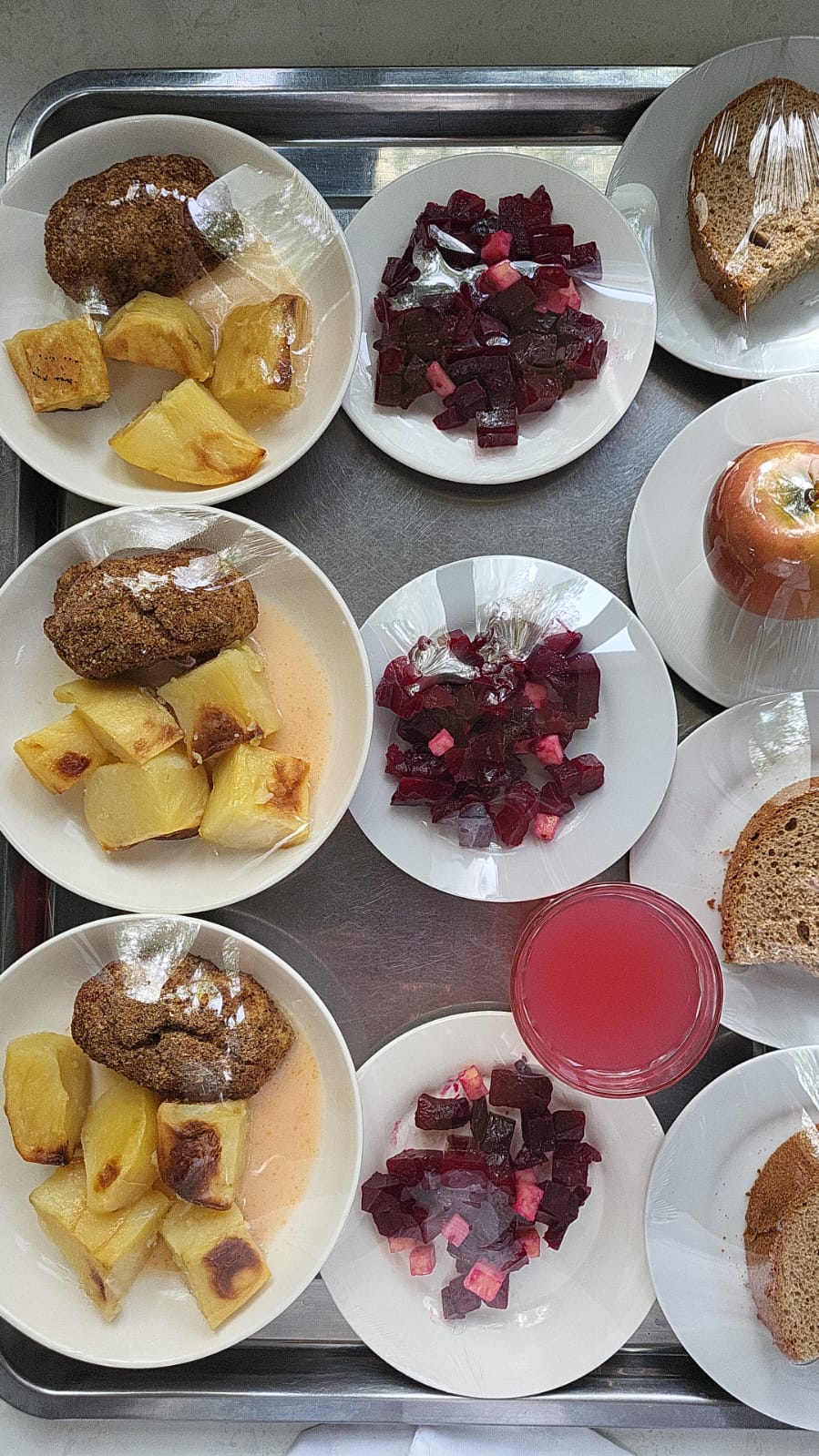 22.04.2025 жылғы 4 апта 2 күнгі тегін тамақ мәзірі