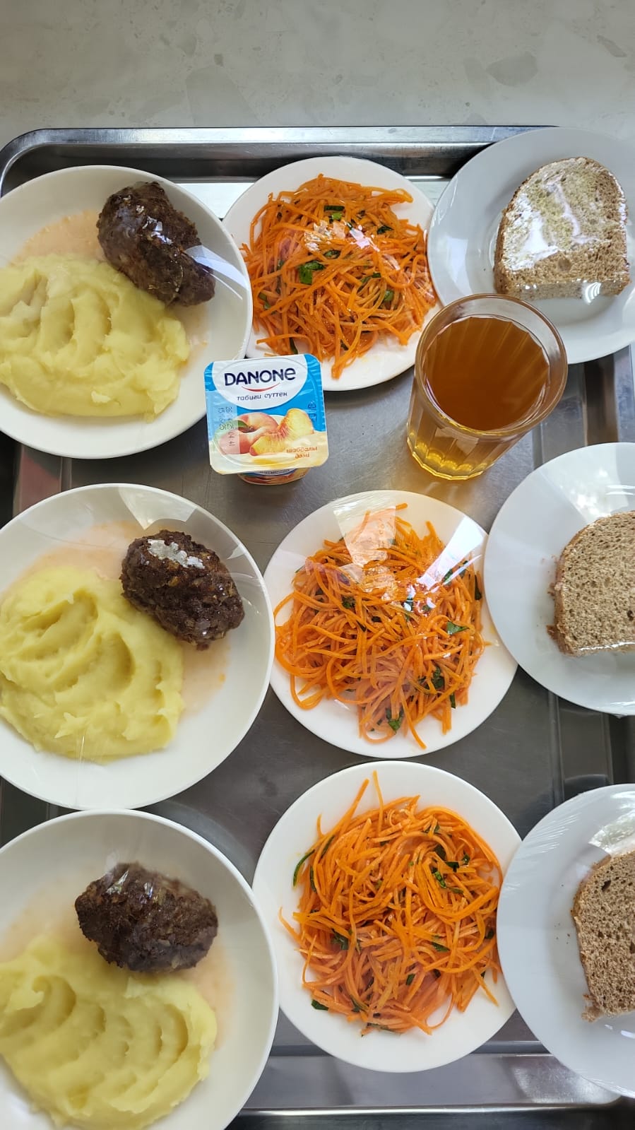 29.04.2025 жылғы 1 апта 2 күнгі тегін тамақ мәзірі