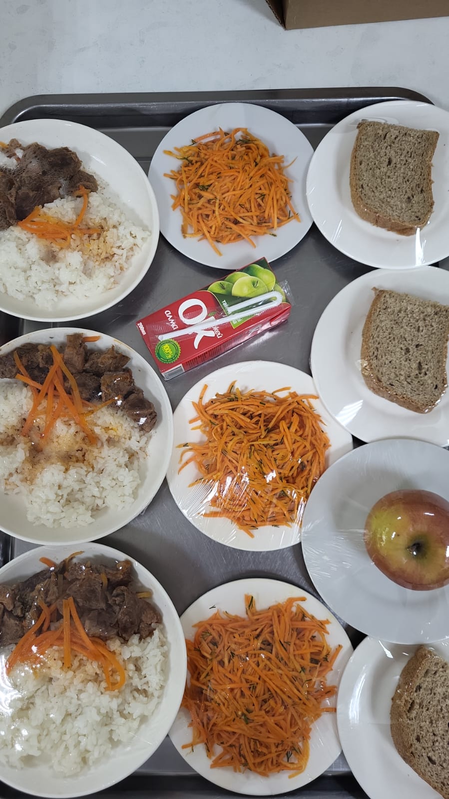 05.05.2025 жылғы 2 апта 1 күнгі тегін тамақ мәзірі