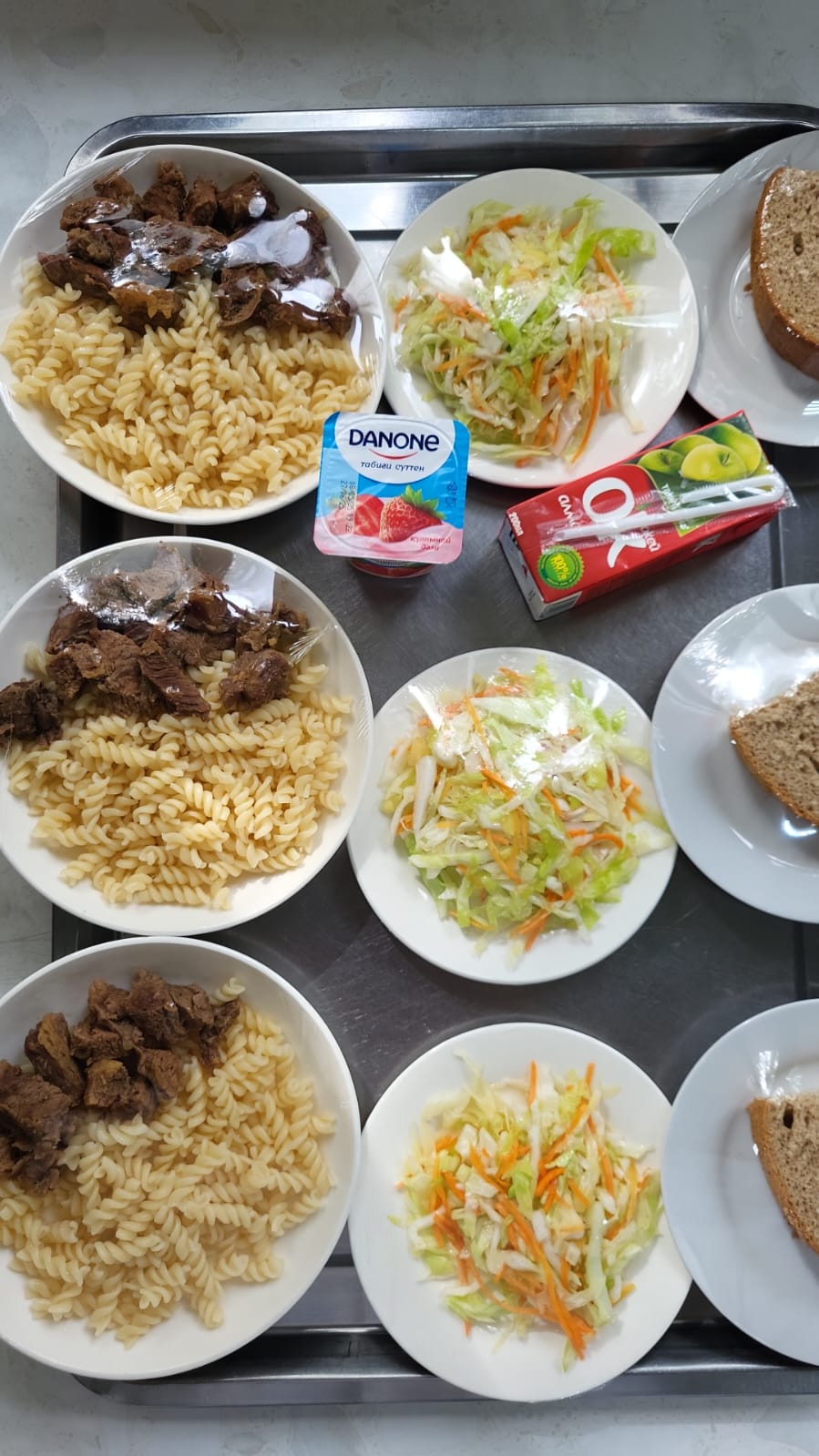 19.05.2025 жылғы 4 апта 1 күнгі тегін тамақ мәзірі