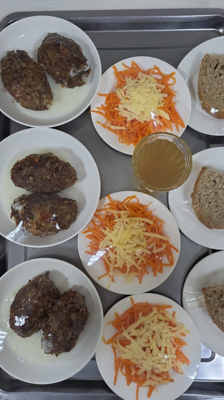 08.10.2025 жылғы 2 апта 3 күнгі тегін тамақ мәзірі